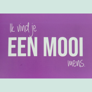 Mooi mens