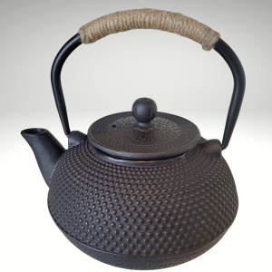 Tetsukyusu theepot, zwart