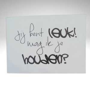 Je bent leuk