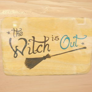 the witch is out